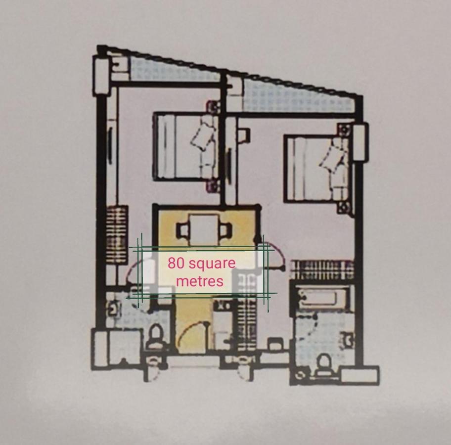 U-Home Private 80-86Sqm Adjustable 2Bedrooms Wooden Decor 80平米 チエンマイ エクステリア 写真